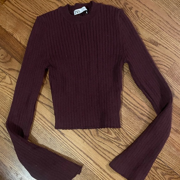 Zara Cropped Sweater - Picture 5 of 8
